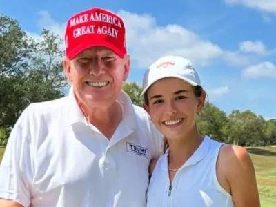 Donald Trump dan Kai (Foto: Instagram/kaitrumpgolfer)