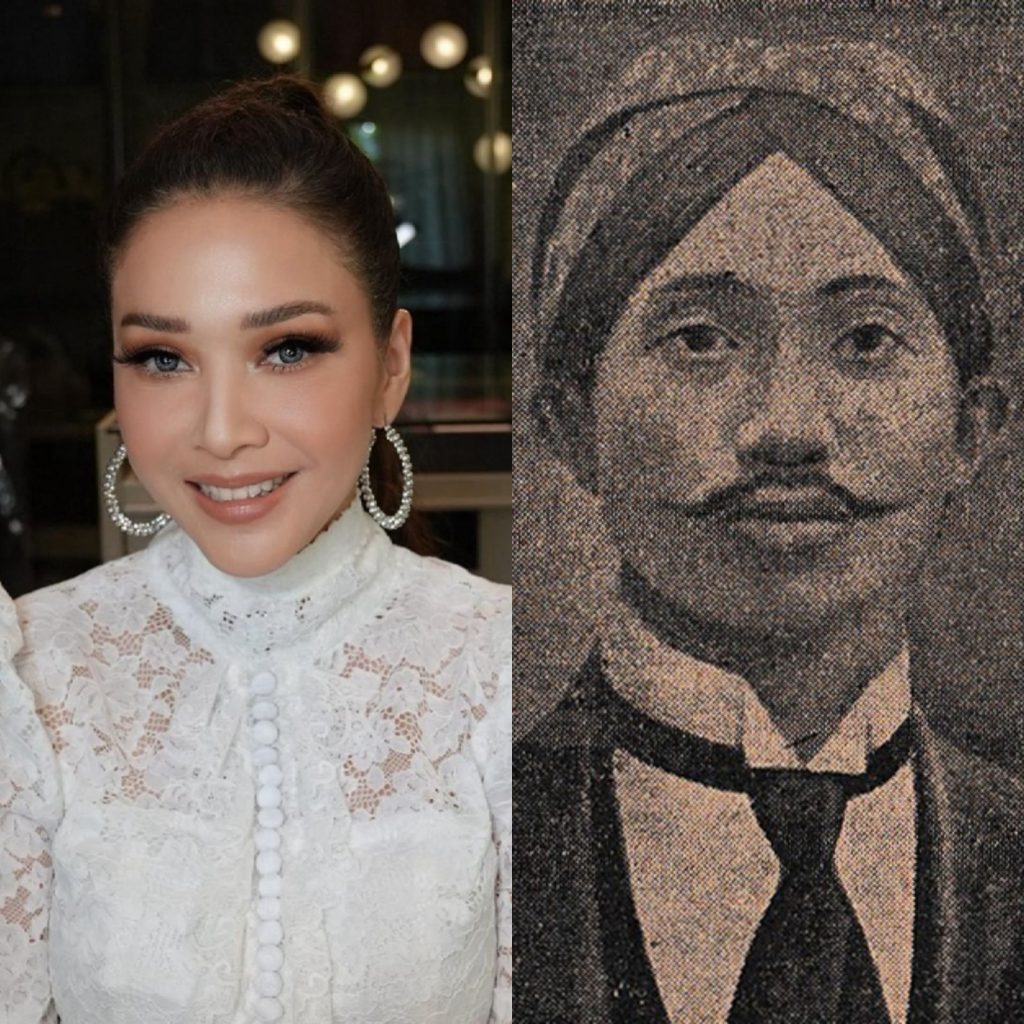 Maia Estianty cicit dari H.O.S Tjokroaminoto (Foto: kolase dari Instagram/maiaestiantyreal dan Wikipedia)