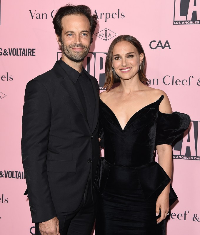 Benjamin Millepied dan Natalie Portman (Foto: FilmMagic)