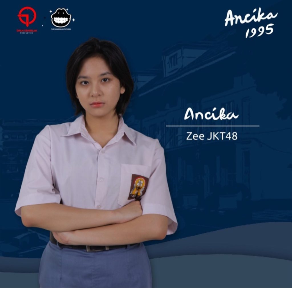 Zee JKT48 dalam film ‘Ancika 1995’ (Foto: Instagram/ancikamovie.official)