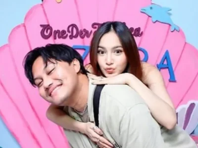 Rizky Febian dan Mahalini (Foto: Instagram/rizkyfbian)