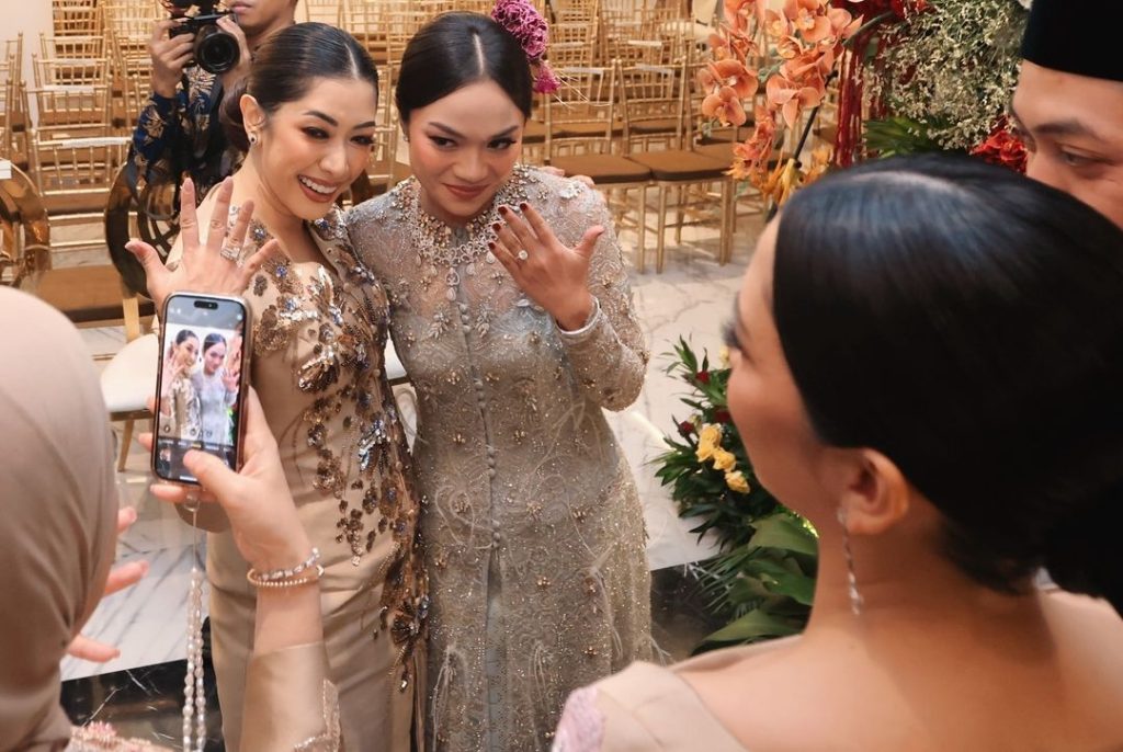 Aliya Rajasa saat berfoto dengan calon adik ipar (Foto: Instagram/ruby_26)