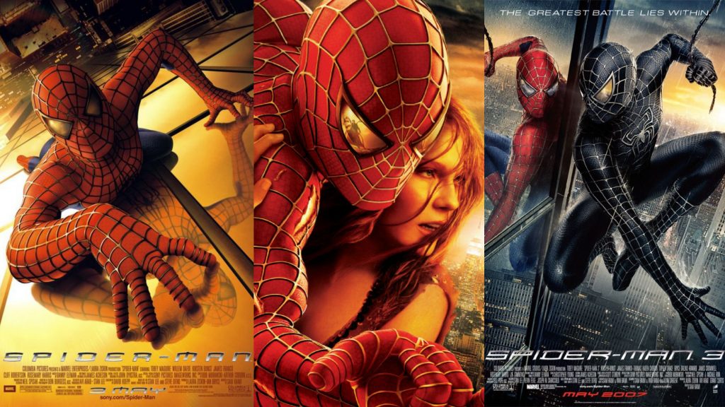 Trilogi Spider-Man tahun 2002-2007 (Foto: IMDb)