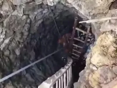 Sumur di mana 5 warga Pamekasan tewas terjebak (Foto: Dok. Tangkap layar video warga)