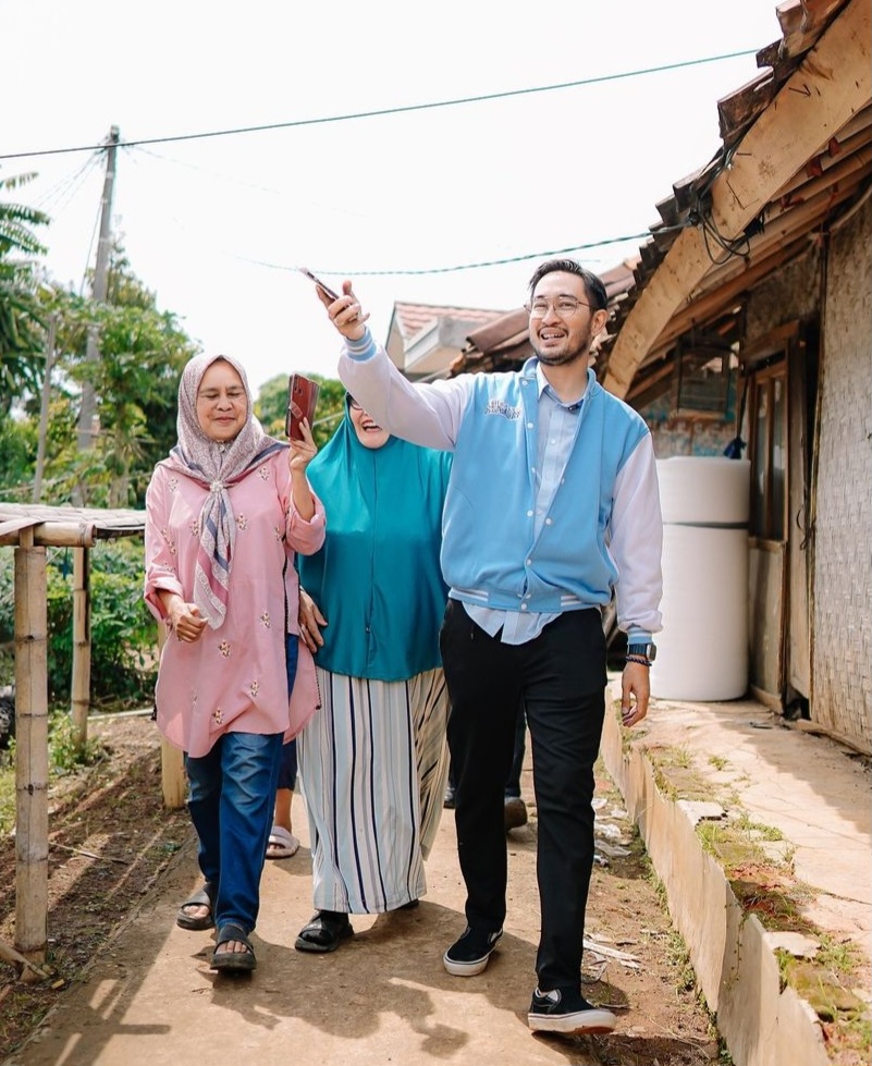 Jeje Govinda unggul di pemilihan daerah (Foto: Instagram/ritcheismail)
