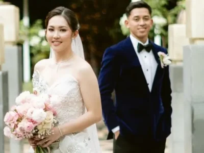Potret resepsi Rian Ardianto dan Ribka Sugiarto (Foto: Instagram/jonathanwongso)