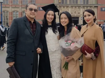 Anak sulung Dede Yusuf, Alifiya Arkana, lulus S2 di University of Birmingham, Inggris. (Foto: Instagram/alifiyaarkana)