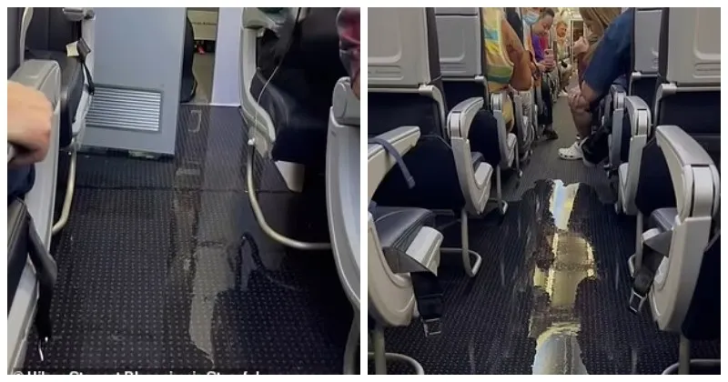 Kabin Pesawat American Airlines Kebanjiran saat Mengudara