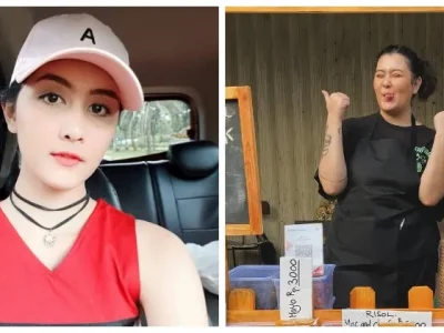 Potret Talitha Curtis dulu dan sekarang. Foto : Instagram/talithacurtis_