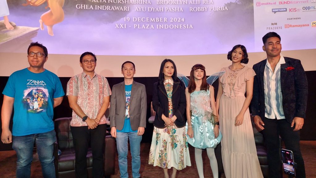 Gala premiere film 'Zanna' di XXI Plaza Indonesia, Thamrin, Jakarta Pusat, Kamis (19/12/2024). (Foto: Yanuar/Nyata)