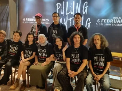 Konferensi Pers film 'Pulung Gantung'. (Foto: Bayu/Nyata)