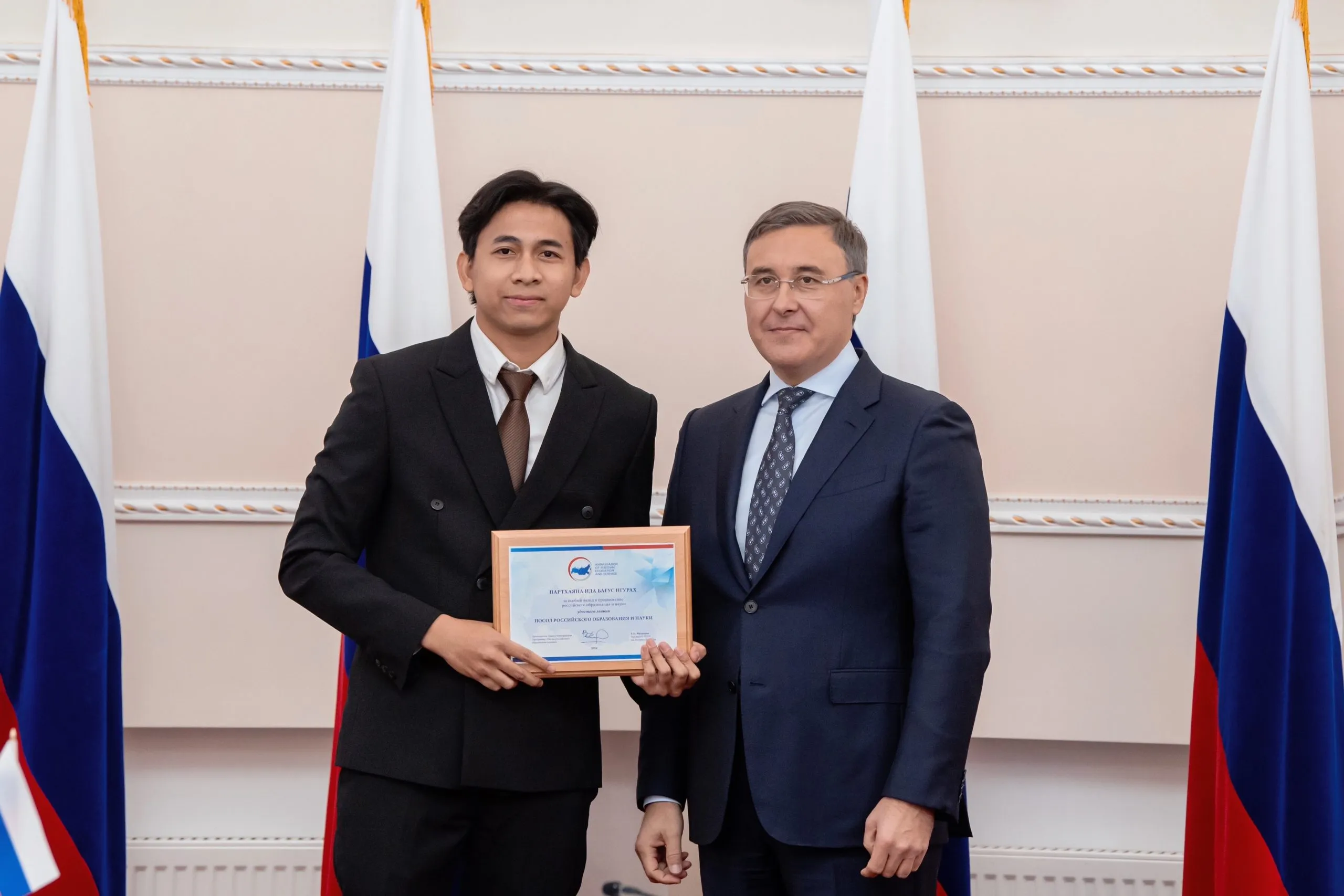 YouTuber Indonesia Turah Parthayana Jadi Duta Pendidikan Rusia