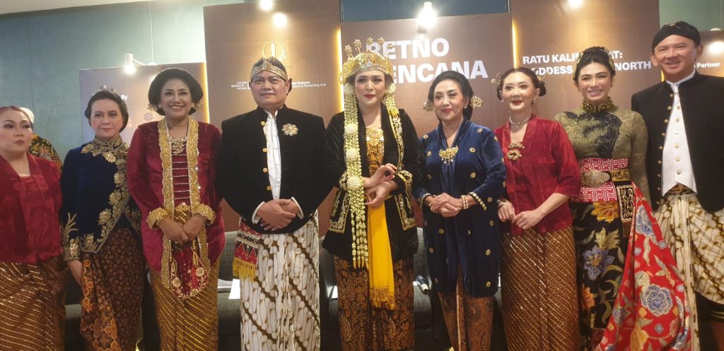 Para pemain Pagelaran Ketoprak 'Retno Kencana'. (Foto: Agnes/Nyata)