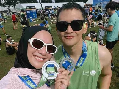 Citra Kirana dan Rezky Aditya merayakan anniversary pernikahan ke-5 pada 1 Desember 2024. Foto : Instagram/citraciki