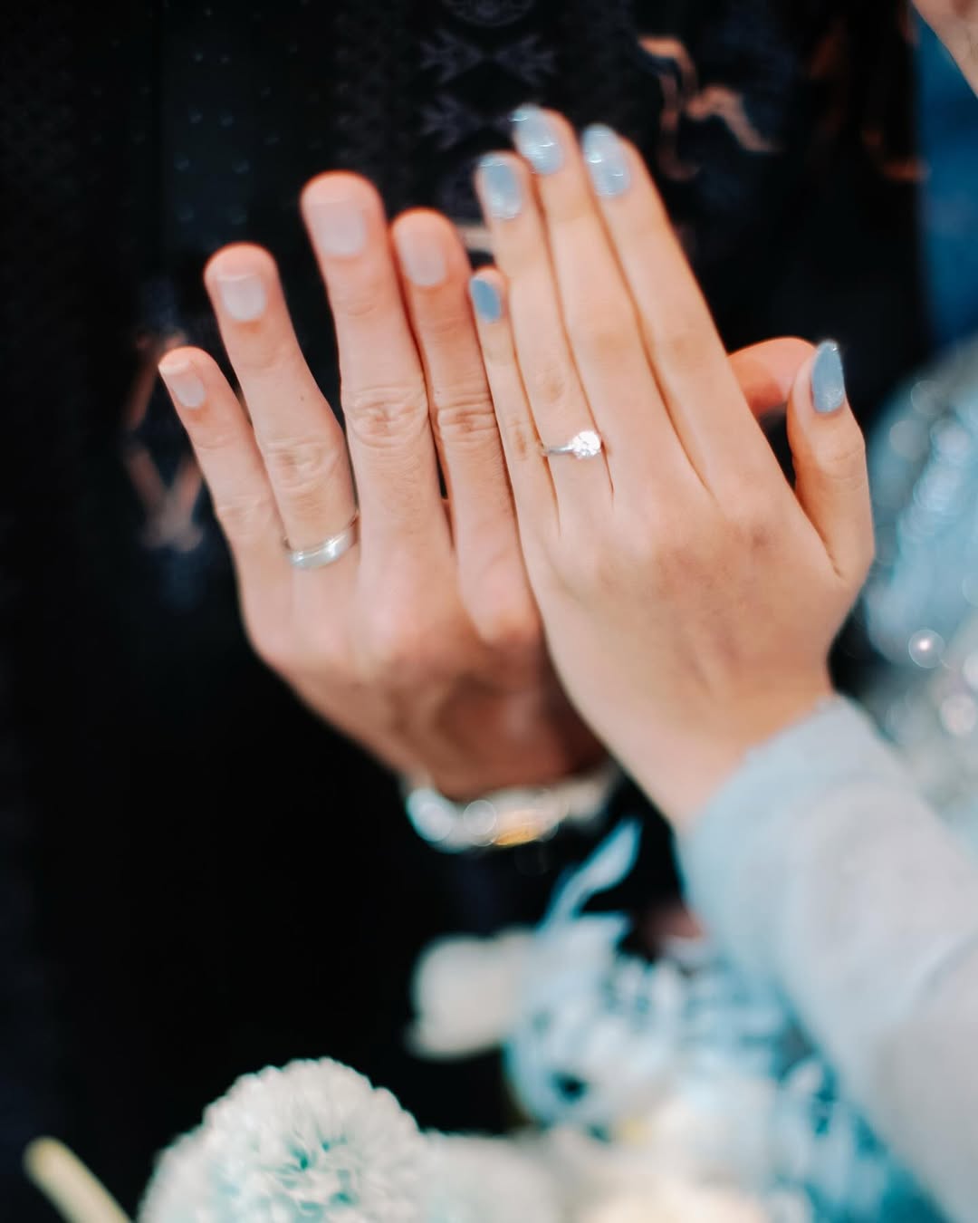 Cincin lamaran. Foto : Instagram/rizkyridhoramadhani