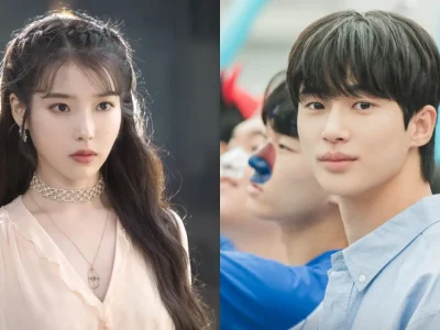 IU dan Byeon Woo Seok bintangi drama 'Wife of a 21st Century Prince'. Foto: Dok. X @CJnDrama