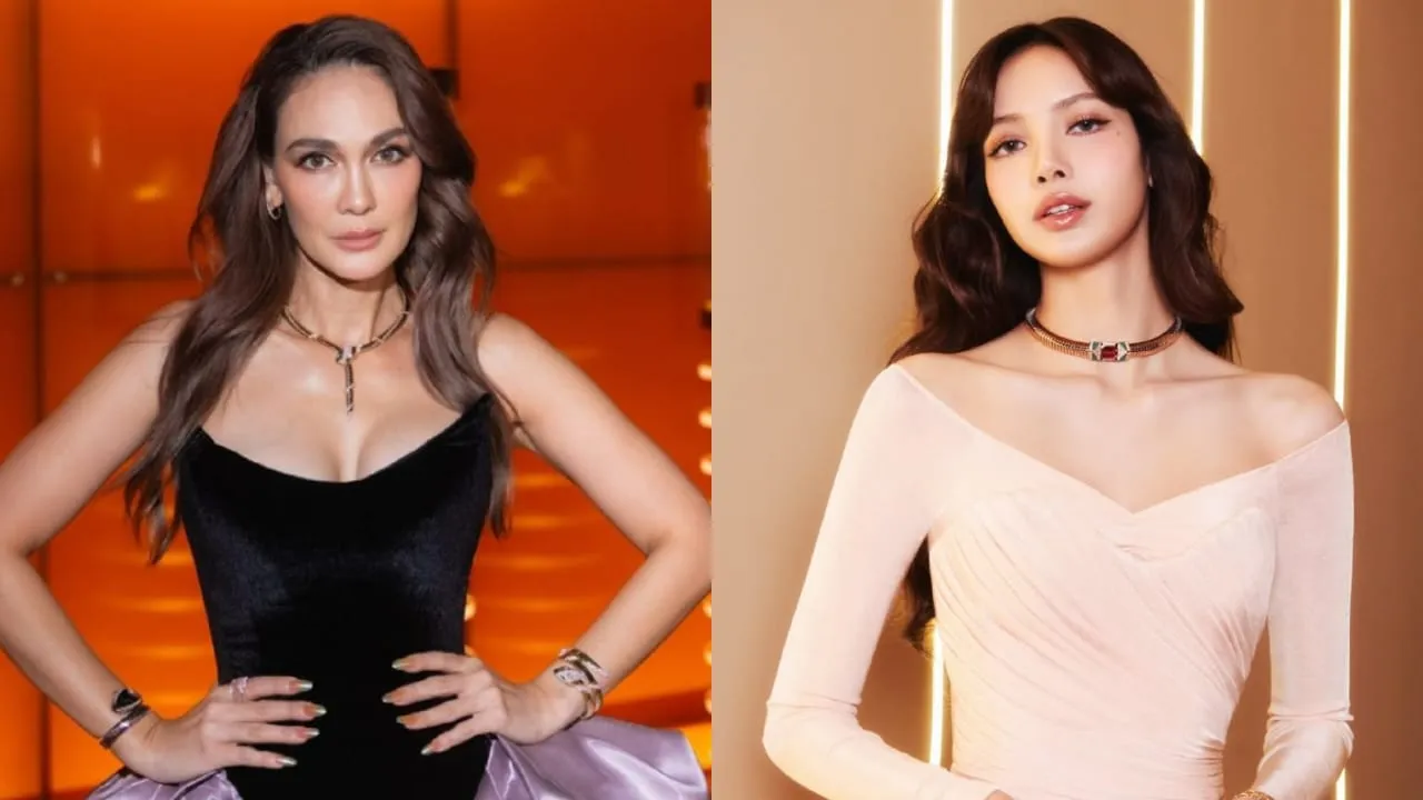 Adu Gaya Luna Maya dan Lisa BLACKPINK di Acara Bulgari