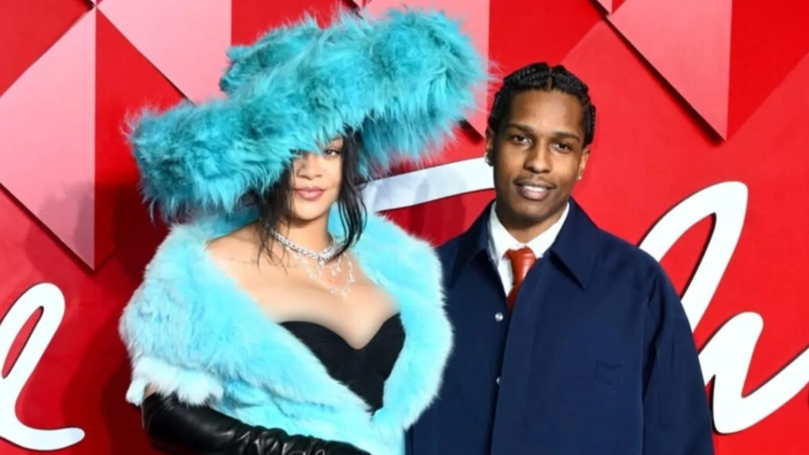 Gaya Rihanna Tampil Serba Bulu di British Fashion Awards 2024