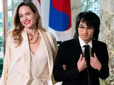 Angelina Jolie dan Maddox. Foto: Dok. Stefani Reynolds/Getty via People