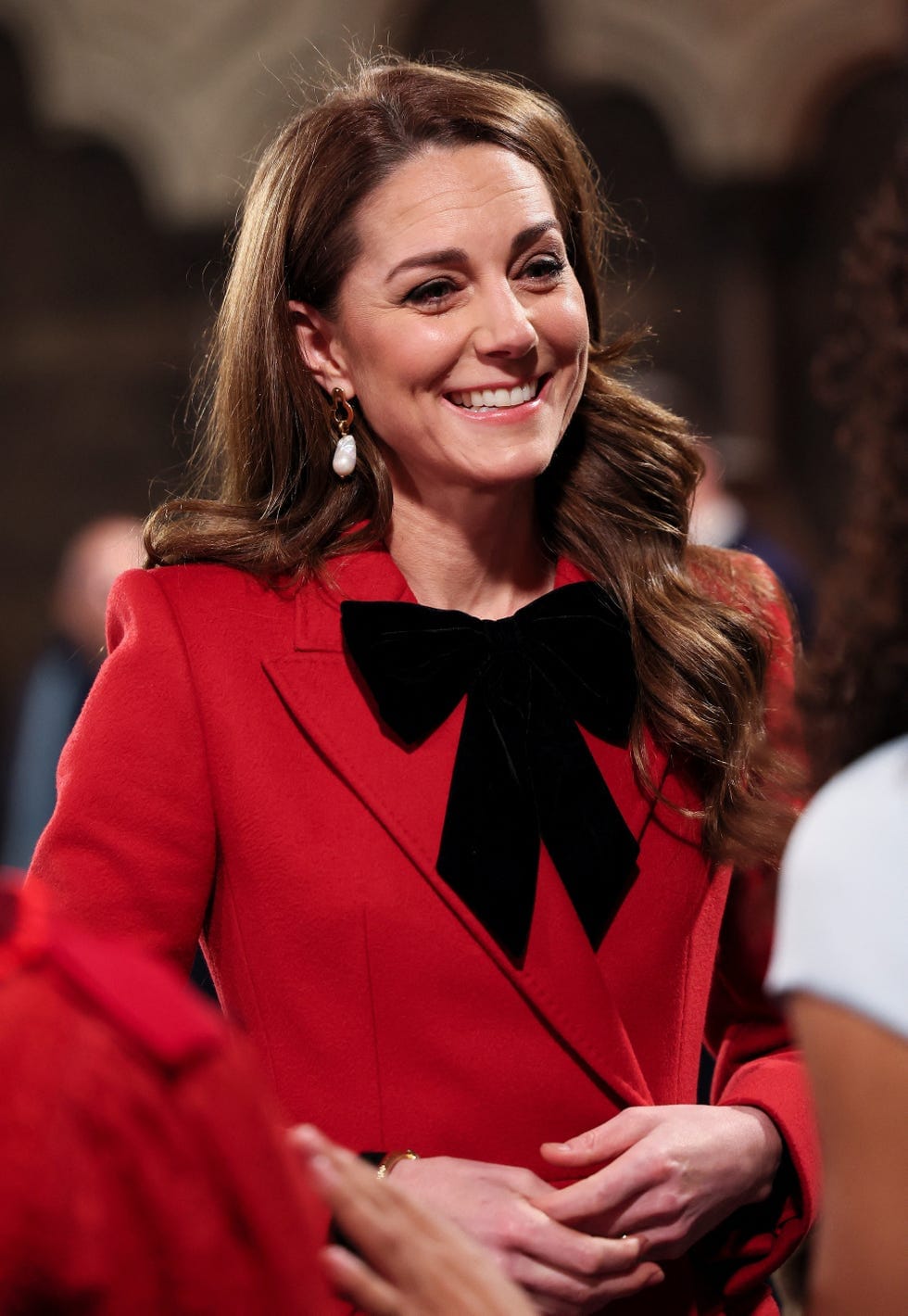 Riasan natural Kate Middleton saat kebaktian. Foto: Dok. WPA Pool/Getty Images