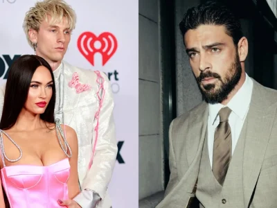 Michele Morrone dituduh jadi penyebab Megan Fox dan MGK Putus. Foto: Dok. Kolase Emma Mcintyre/Getty, Instagram @iammichelemorroneofficial