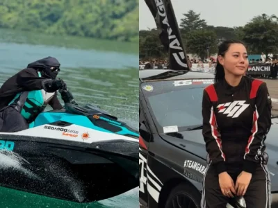 Deretan selebriti wanita tanah air yang punya hobi ekstrem. Foto: Dok. Kolase Instagram @_ummi_pipik_, @wendywalters