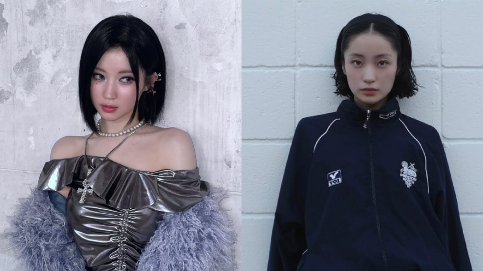 Enami Asa dan Enami Lisa. Foto: Dok. Kolase Instagram @babymonster_ygofficial, @enamilisa