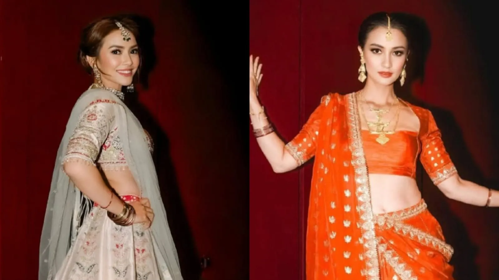 Gaya Masayu Anastasia-Atiqah Hasiholan Jadi Wanita India