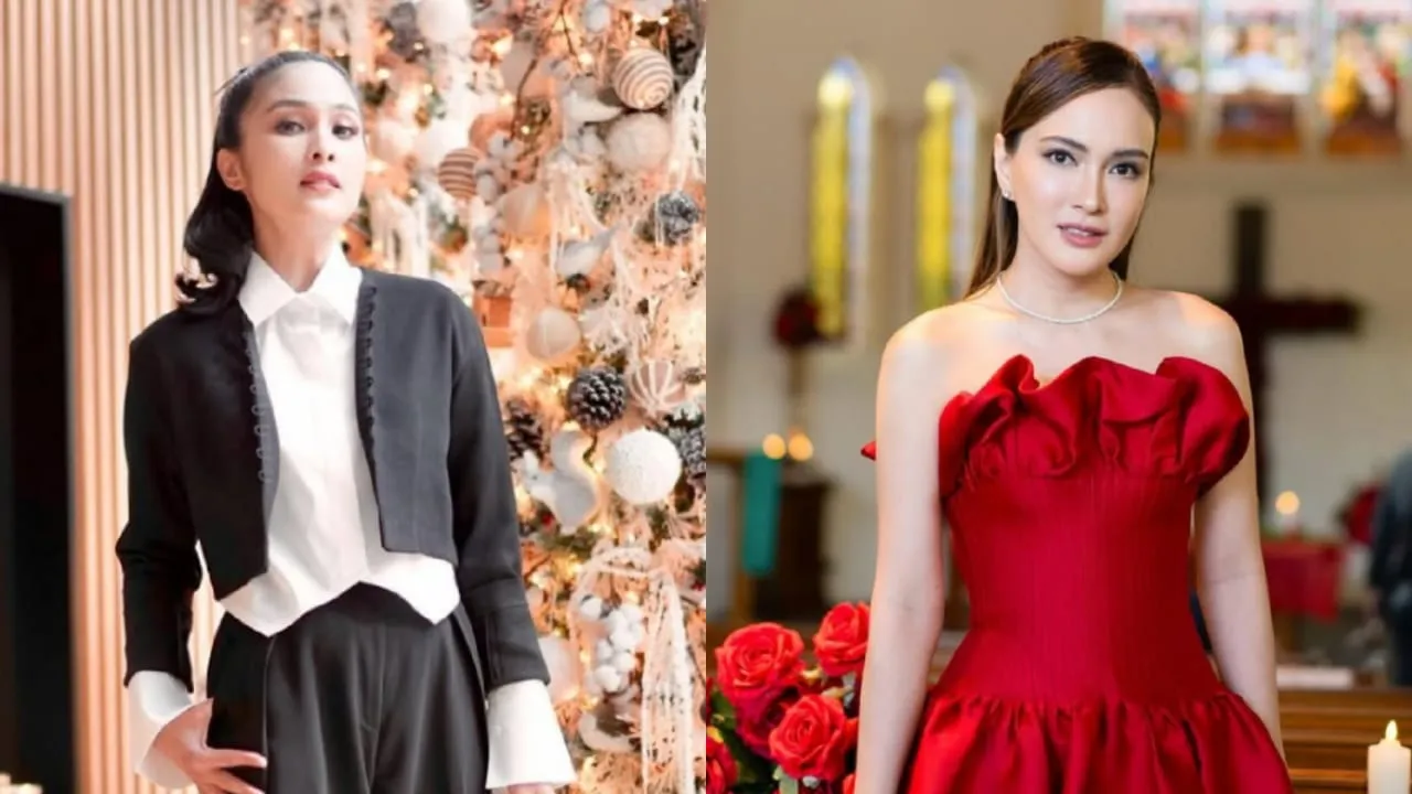 Tak Melulu Merah, Inspirasi Outfit Natal Ala Artis Tanah Air