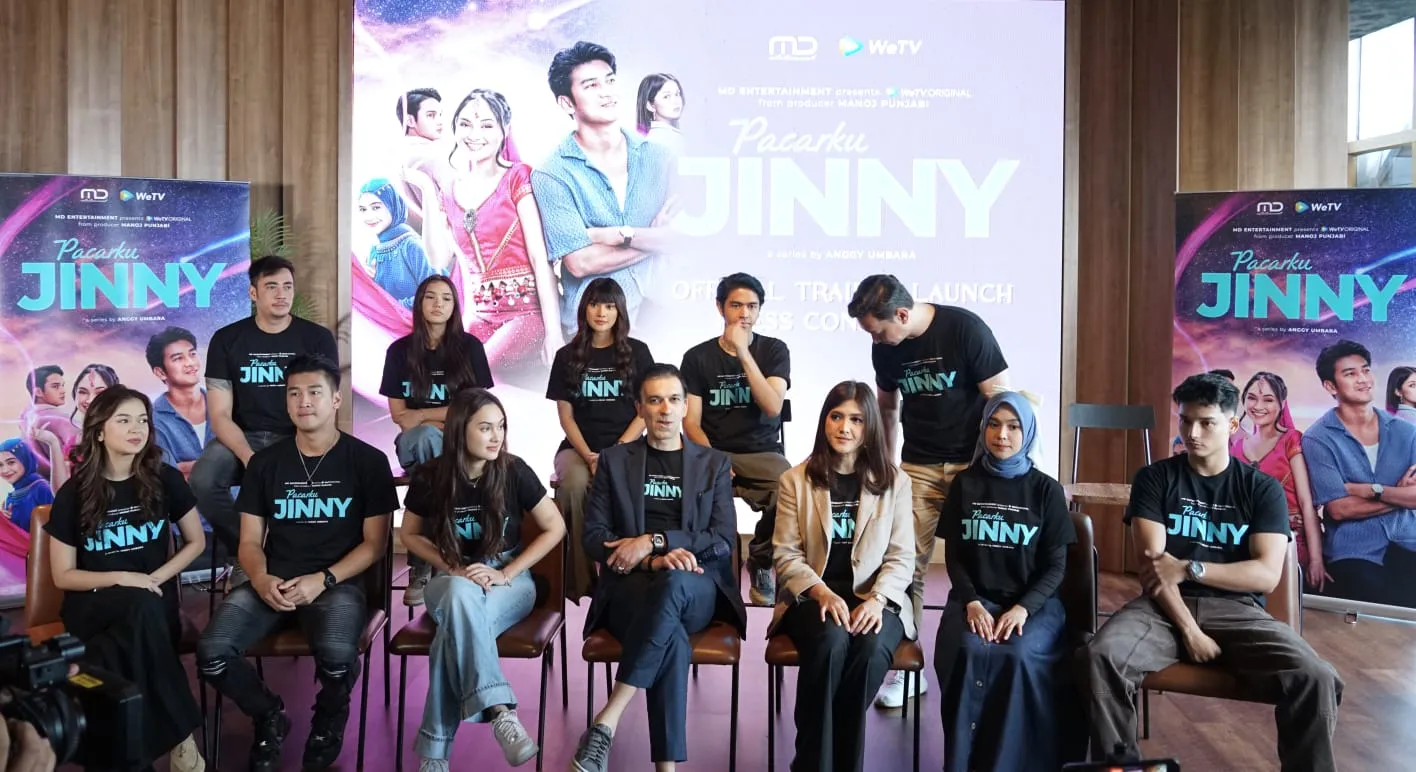 Caitlin Halderman Ceritakan Pakai Kostum Khusus di Series ‘Pacarku Jinny’