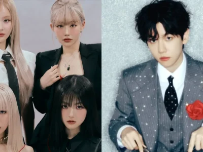 Deretan lagu K-Pop paling menggemparkan 2024 versi Grammy. Foto: Dok. Kolase Instagram @kissoflife_s2, @inb100_official