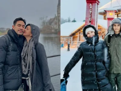 Selebriti tanah air ini memilih menghabiskan liburan akhir tahun di luar negeri. Foto: Dok. Kolase Instagram @dagnesia, @itsrossa910