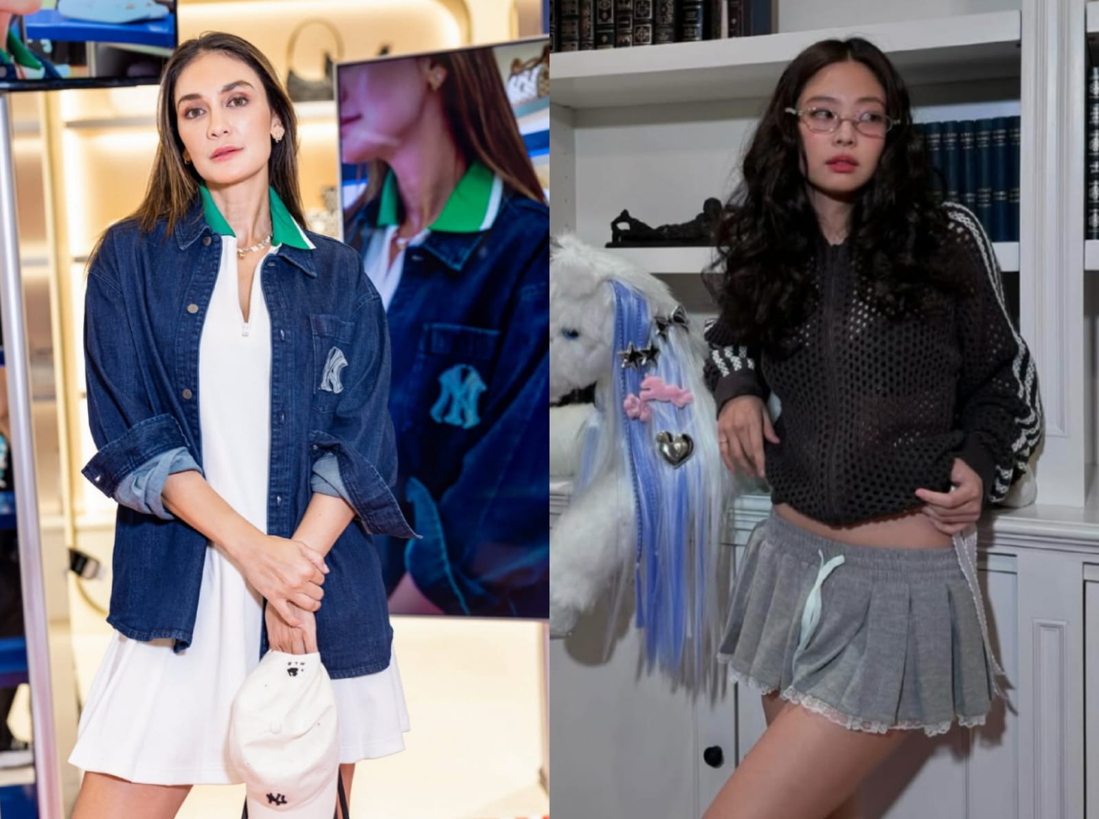 Sporty look. Foto: Dok. Kolase Instagram @lunamaya, @jennierubyjane