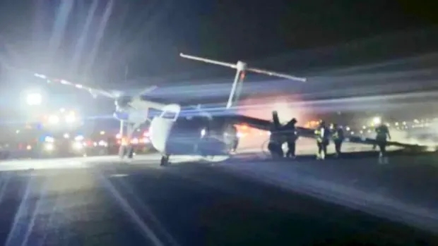 Pesawat Air Canada gagal mendarat. Foto: PYOK