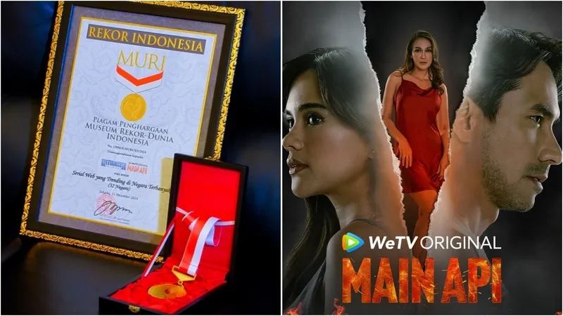 Trending di 32 Negara, Serial ‘Main Api’ Masuk Rekor MURI