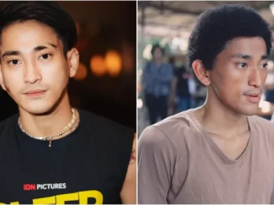 Penampilan biasa Bio One (kanan) dan saat perankan karakter nyentrik (kiri) (Foto: Instagram/bojvoyej, piokharisma)