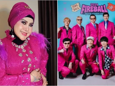 Elvy Sukaesih dan Tokyo Ska Paradise Orchestra akan kolaborasi di Synchronize fest 2025 (Foto: elvy_suakaesih, tokyoska_official)