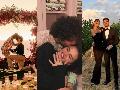 Artis hollywood yang tunangan di tahun 2024 (Foto: Instagram/joshallenqb/selenagomez/drewtaggart)