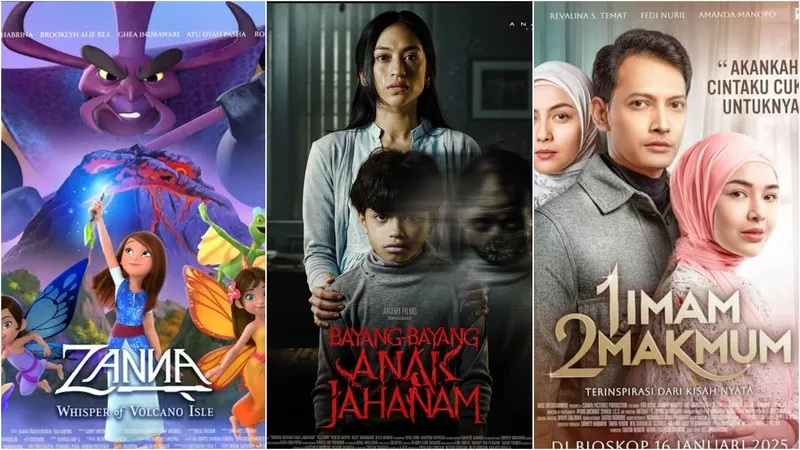 Deretan Film Tayang Januari 2025, Ada Musikal Hingga Romasa-Religi