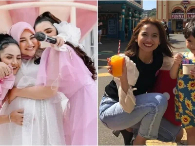 Artis Indonesia bagi pesan haru di Hari Ibu (Foto: Instagram/aurelie.hermansyah, septriasaacha)