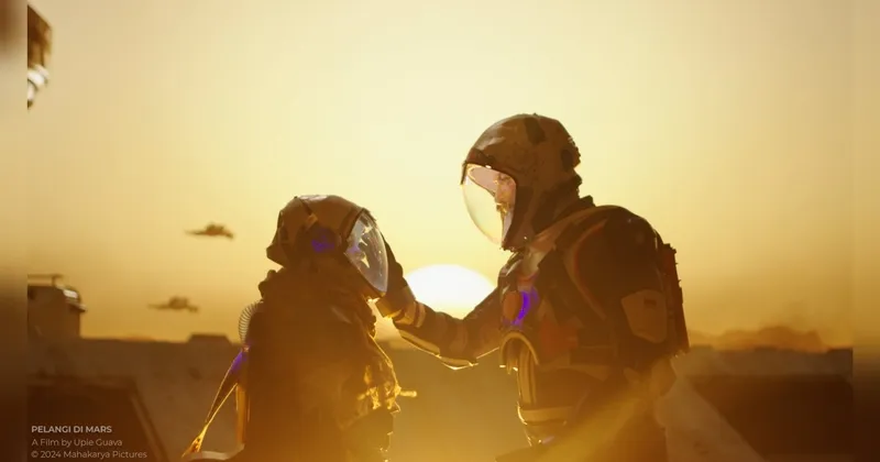 Film ‘Pelangi di Mars’, Ceritakan Kerja Sama Manusia dan Robot