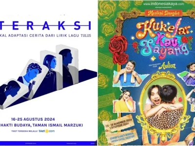 Deretan teater musikal Indonesia 2024 (Foto: Instagram/jakartamovin, musikal.dangdut)