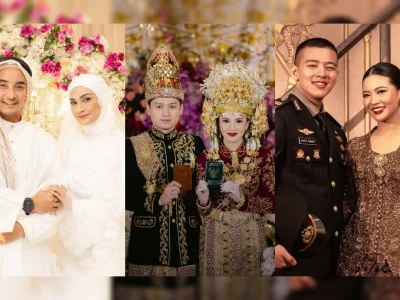Pernikahan anak pejabat di tahun 2024 (Foto: Instagram/zumizolazulkiflinurdin/bebytsabina/angelaperkasa)