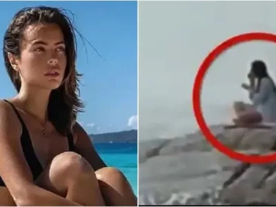 Kamilla Belyatskaya tewas terseret ombak (Foto: X/vincent31473580, Instagram/sakaryaolayhabr)