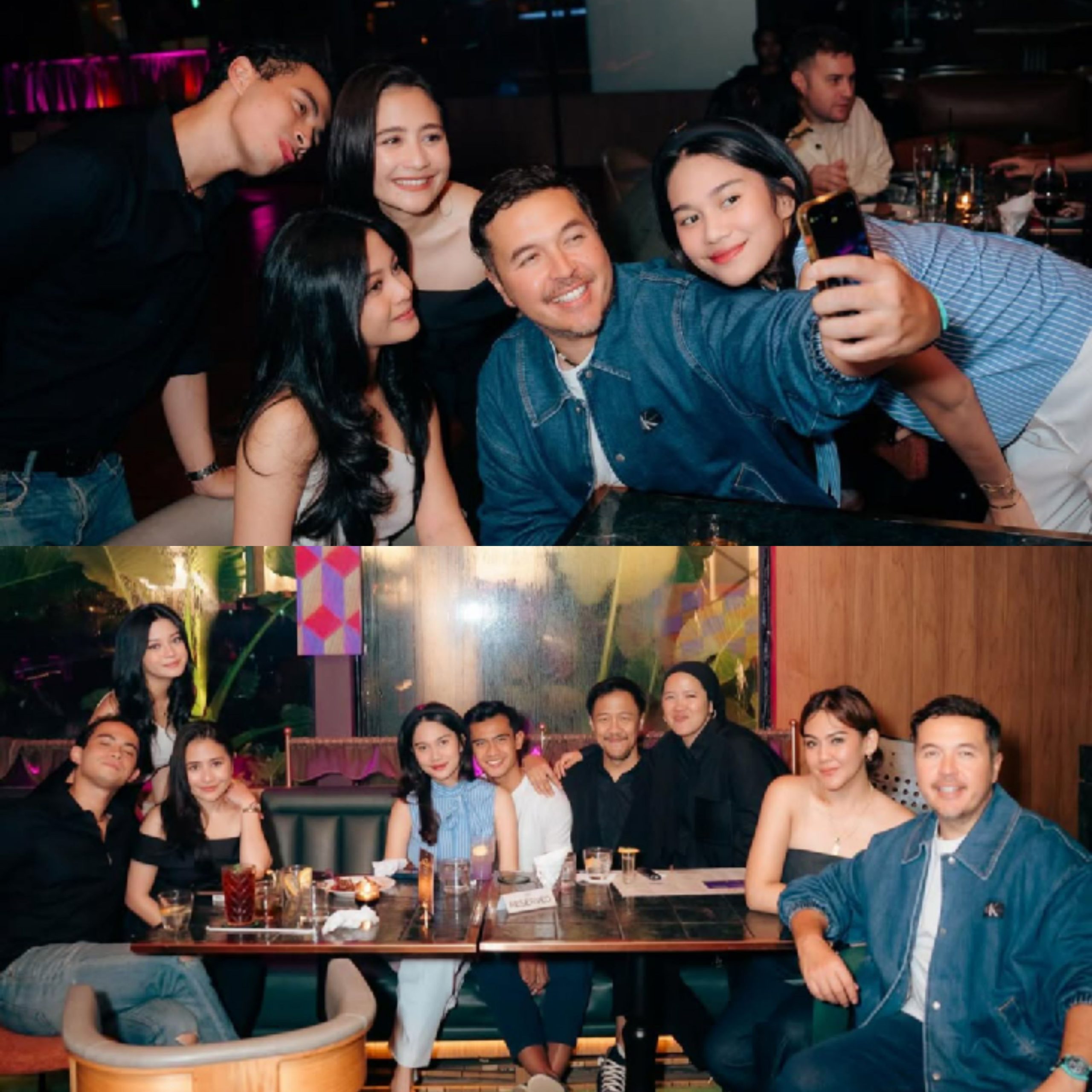 Momen kedekatan Prilly dan Omara (Foto: Instagram/omara.esteghlal)