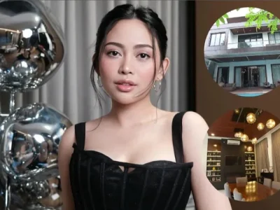 Rumah minimalis tropis Rachel Vennya (Foto: Instagram/rachelvennya dan Youtube/Taulany TV)
