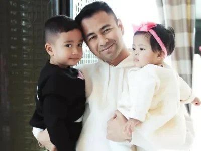 Raffi Ahmad dan Cipung (kiri) dan Baby Lily (kanan) (Foto: Instagram/raffinagita1717)