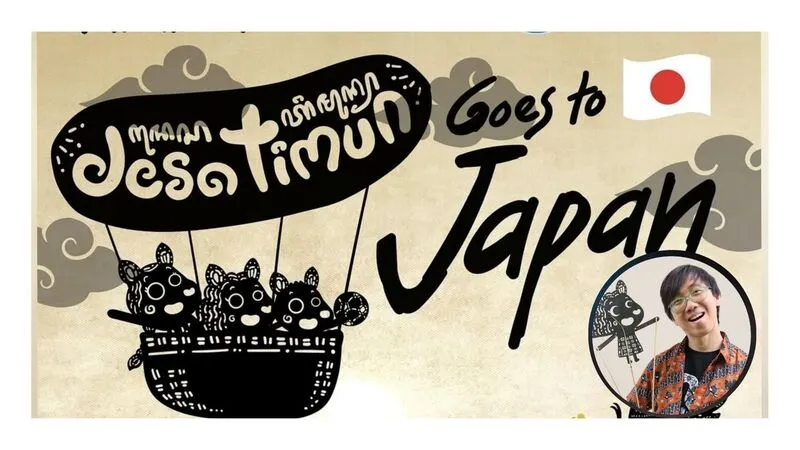 Dari Pencinta Anime, Daud Nugraha Sukses Bawakan Aniwayang ‘Desa Timun’ ke Jepang