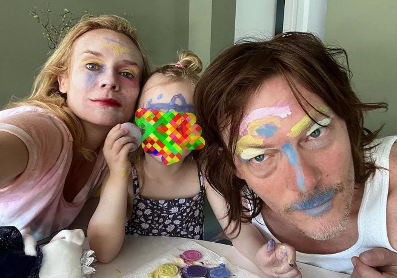 Norman dan keluarga (Foto: Instagram/bigbaldhaed)