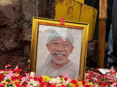 Pelawak Nurul Qomar meninggal dunia. Foto : Instagram/abah.qomar